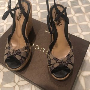 Gucci Espadrille wedges